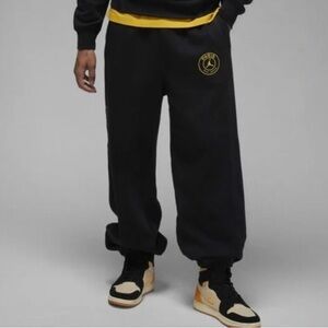 2018 Jordan x PSG Paris Saint Germain Fleece Pants Mens CK9643-010 M